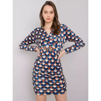 Dámské šaty Šaty DHJ SK 12695.26P tmavě modrá jedna velikost