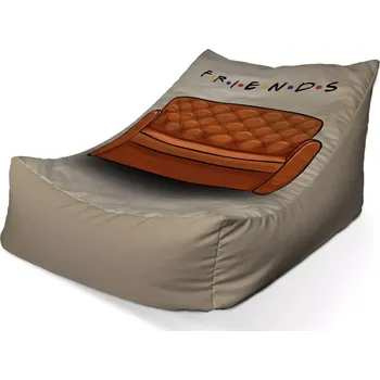 Sedací pytel Sablio Sedací vak Lounge Seriál přátelé FRIENDS Gauč - 80 x 95 x 50 cm
