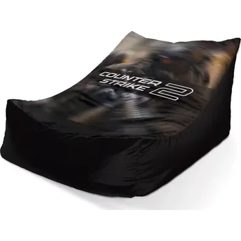 Sedací pytel Sedací vak Lounge Counter Strike 2 Voják - Sablio - 120 x 100 x 80 cm
