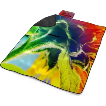 deka Sablio Plážová deka Duhová květina: 200x140 cm