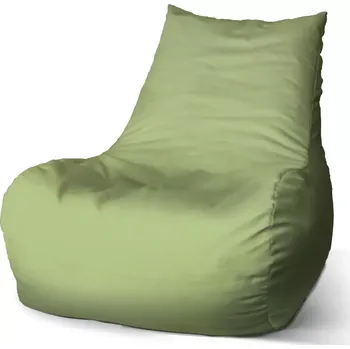 Sedací pytel Sedací vak Bean Pistáciová - Sablio - 100 x 90 x 45 cm