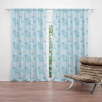 Závěs Sablio Závěsy Natahovací dinosaurus: 2 ks - 140x250 cm - Sablio