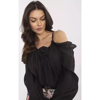 Dámská košile Halenka MI BZ 26600.85 černá jedna velikost