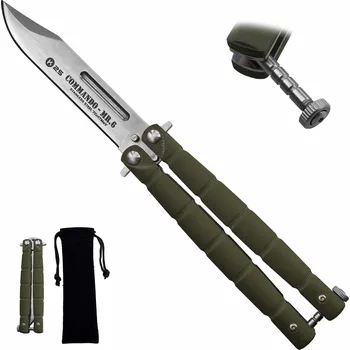 Sport Albainox Luxusní balisong "COMMANDO - MR.6" s pouzdrem