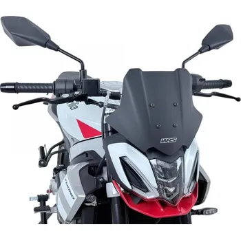 WRS - Itálie Aprilia Tuono 457 plexi štít WRS Sport provedení: plexi černé matné
