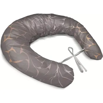 Kojící polštář Sablio Těhotenský polštář Béžové vzorce