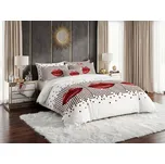 Povlečení z mikrovlákna LIPSY bílé Rozměr povlečení: 70 x 80 cm | 140 x 200 cm, 140x200 / 70x90 cm