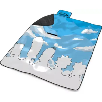 deka Sablio Plážová deka Cartoon 1: 200x140 cm