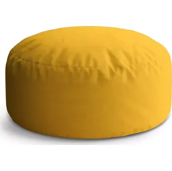 Taburet Sablio Kulatý taburet Circle Žlutooranžová: 38x48 cm - Sablio