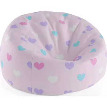 Sedací pytel Sablio Sedací vak Cocoon Srdce vedle srdce - 115 x 75 cm x 45 cm - Sablio