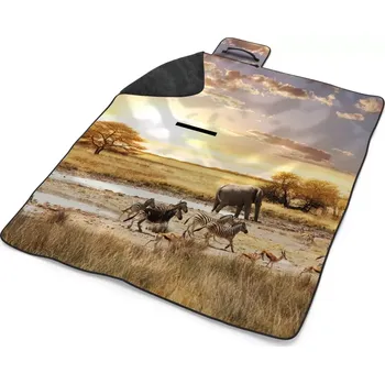 deka Sablio Plážová deka Safari: 200x140 cm