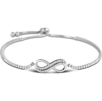 Náramek Olivie Stříbrný náramek NEKONEČNO 8464 Ag 925; ≤6,8 g.