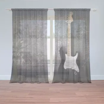 Záclona Sablio Záclony Kytara: 2 ks - 150x250 cm - Sablio