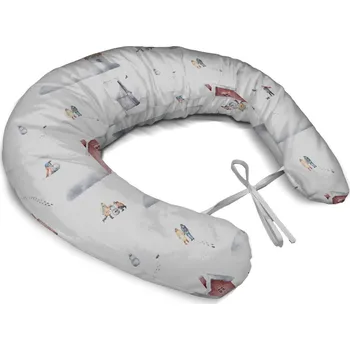 Kojící polštář Sablio Těhotenský polštář Zimní radovánky