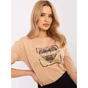 Dámská košile Halenka CLM BZ 0012.94 camel S