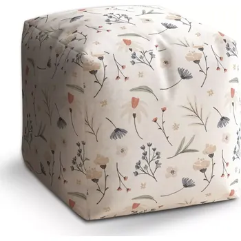 Taburet Sablio Taburet Cube Luční elegance: 40x40x40 cm