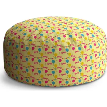 Taburet Sablio Kulatý taburet Circle Nafukovací balonky: 38x48 cm - Sablio