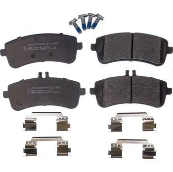 Brzdová destička Sada brzdových destiček, kotoučová brzda DENCKERMANN B111626