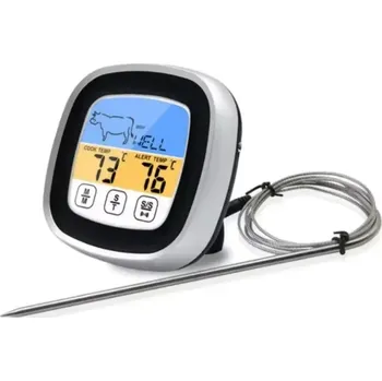 Kuchyňský teploměr Digitální grilovací teploměr se sondou dotykový | kuchyňský teploměr