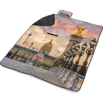 deka Sablio Plážová deka Paříž Elysejský palác: 200x140 cm