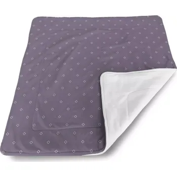 Dětská deka Sablio Dětská deka pro miminko Bílé čtverce - 80x100 cm