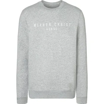 Dámská mikina Werner Christ Horse Mikina Werner Christ Horse, unisex, grey XL