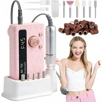 BRUSKA NA NEHTY MANIKÚRA PEDIKÚRA PROFESIONÁLNÍ SADA FRÉZ VÝKON 36W