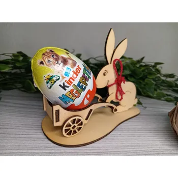 Velikonoční dekorace Dekohra.eu Stojan na vajíčko přírodní