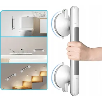 Madlo do koupelny KOUPELNOVÉ DRŽÁK PRO SENIORY NA PŘÍSAVKY DO SPRCHY