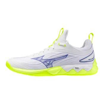 Pánská sálová obuv Mizuno Wave Luminous 3(U) / White/Lightning Yellow/Dazzlin vel. 5,5 UK = 38,5 EUR
