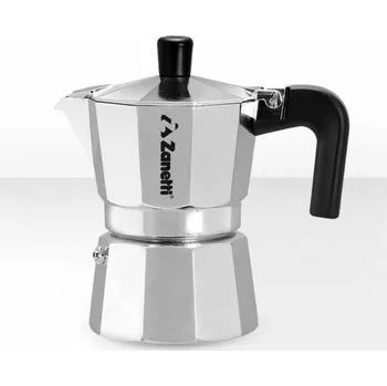 Moka konvice Zanetti Moka konvička stříbrná 6 šálků