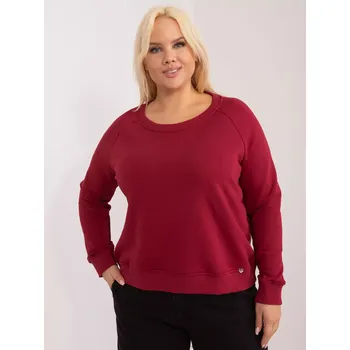 Dámská mikina Mikina RV BL 6326.02X kaštanová 2XL