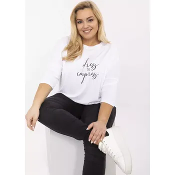 Dámská košile Halenka RV BZ A524.80 bílá jedna velikost