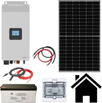 solární set Solární sestava - Hybrid II AKU: bez baterie, FVP: 4 panely / 1,8 kWp