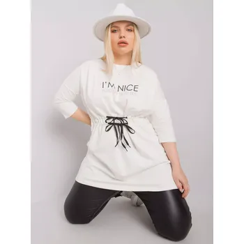 Dámská košile Tunika RV TU 7033.84P ecru jedna velikost