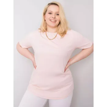 Dámská košile Halenka RV BZ 6323.92 světle růžová 2XL