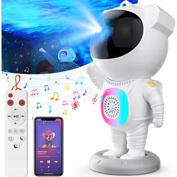 IP kamera Projektor noční lampička Bedee bílá