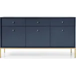 Piaski Komoda MKSZ154 Mono - zlatá podstava provedení - vyber: granát