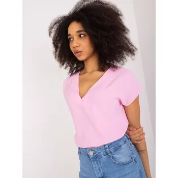 Dámská košile Halenka RV BZ 9645.28X světle růžová L/XL