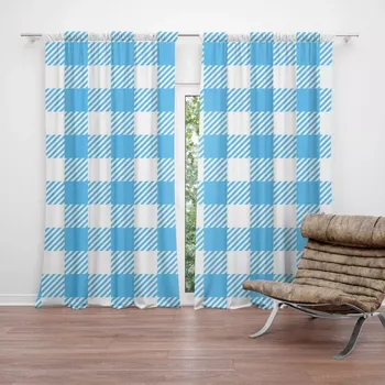 Závěs Sablio Závěsy Košilový vzor: 2 ks - 140x250 cm - Sablio