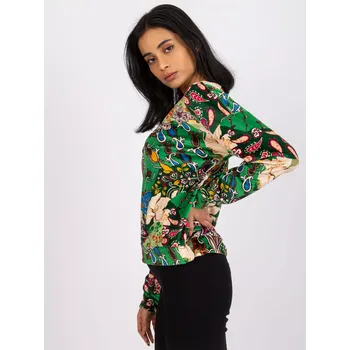 Dámská košile Halenka DHJ BZ 6550 3.14P zelená jedna velikost