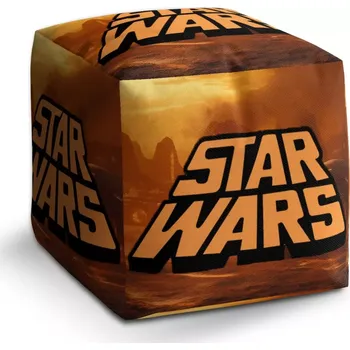 Taburet Sablio Taburet Cube Star Wars Lávová planeta: 40x40x40 cm