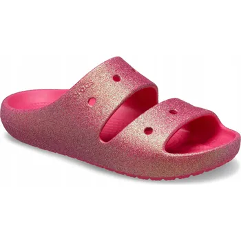 Dámské pantofle Nazouváky pantofle Crocs růžové fuchsiové 41,5 z pěny Croslite