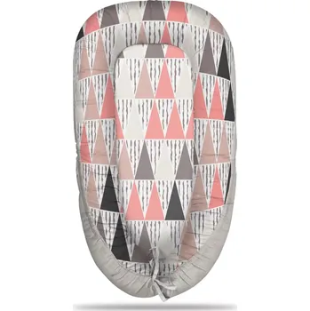 Hnízdečko pro miminko Sablio Hnízdečko pro miminko Tříbarevné jehlany