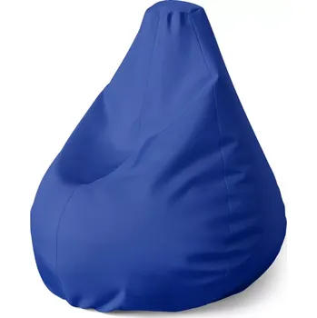 Sedací pytel Sedací vak Pear Královská modrá 2 - Sablio - 70 x 95 x 15 cm