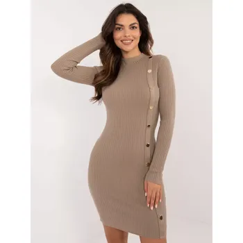 Dámské šaty Šaty AT SK 2345 2.34 tmavě lila S/M