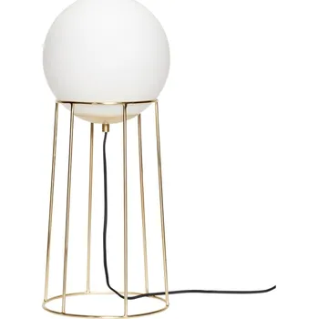 Stojací lampa Stojací lampa BALL FRAME mosazná - Hübsch