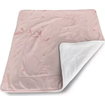 Dětská deka Sablio Dětská deka pro miminko Růžové lístky - 80x100 cm