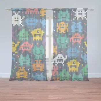 Záclona Sablio Záclony Videohra 3: 2 ks - 150x250 cm - Sablio