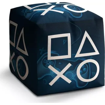 Taburet Sablio Taburet Kostka Konzole 1: 40x40x40 cm - Sablio